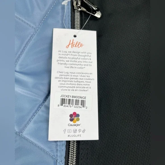 Brand New Lug Jockey Hanging Garment Bag in Black Moon Ice - Picture 3 of 14